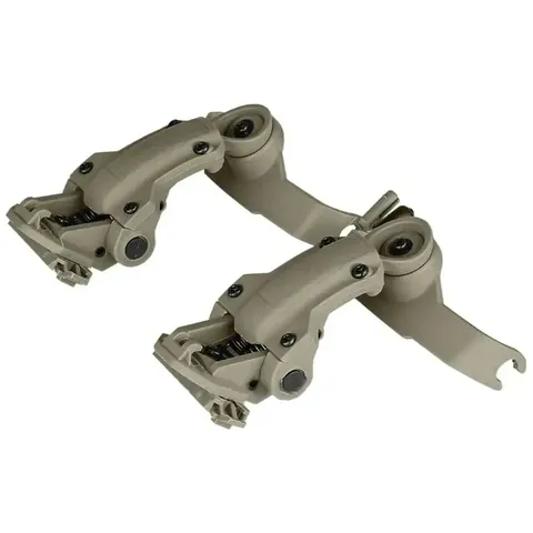 Кріплення для навушників Peltor Comtac на рейки ARC - NeckFlip Helmet Rail Mount Kit (TAN) — фото 5