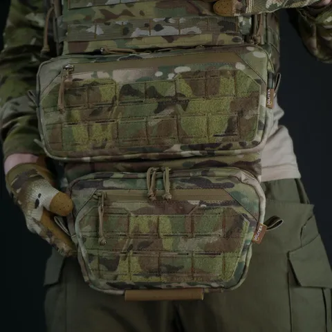 Комплект (захист живота + сумка) Militex Cordura original USA Мультикам розмір — фото 10