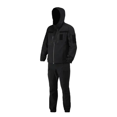 Тактичний костюм Tactical Flex Pro FS (4WStretch) Чорний (куртка та штани) — фото 2