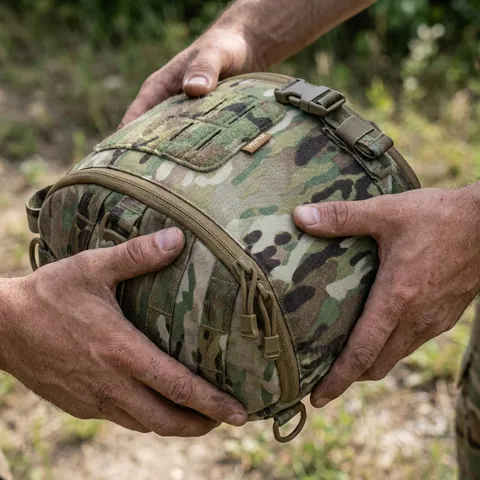 Сумка Militex мультикам для шолому з матеріалу Cordura original USA — фото 3