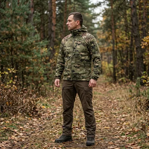 Флісова кофта мультикам Kiborg Jacket Grid Fleece