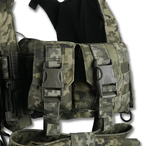 Комплект Kiborg Плитоноска GU gen.2 + 8 підсумків Піксель — фото 11