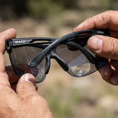 Окуляри Pyramex Ever-Lite Bifocal (gray +2.5) Super Anti-Fog H2MAX, біфокальні сірі з діоптріями, Чорний — фото 3