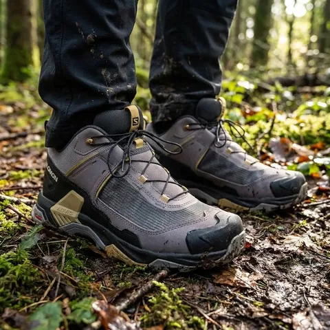 Кросівки Salomon X Ultra 5 Cloudburst/Black/Willow трекінгові для хайкінгу та складних стежок