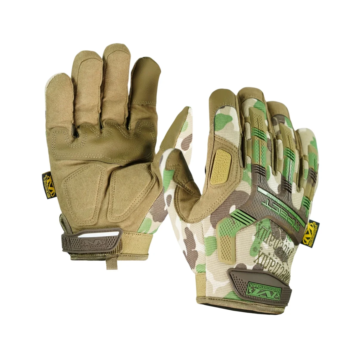 Зимові тактичні рукавички Mechanix M-Pact з утеплювачем Койот