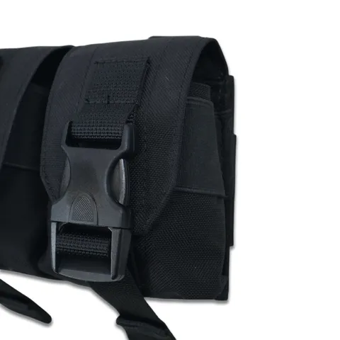 Підсумок під 2 гранати Kiborg GU Double Mag Pouch (Чорний) — фото 7