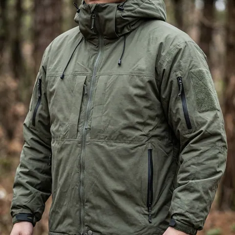 Зимова утеплена тактична куртка Archon Husky Extreme Єврозима (хакі) — фото 3