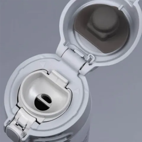 Термокухоль Zojirushi SM-TAE 0,48 л з візерунком Ichimatsu Moyo білий — фото 6