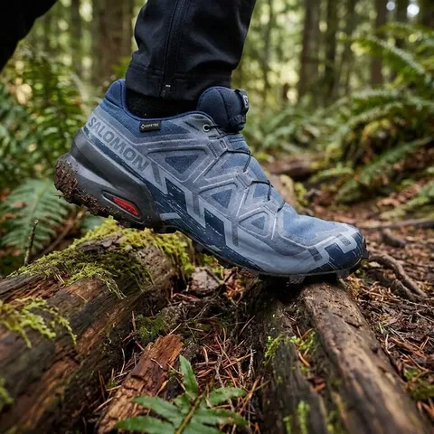 Кросівки Salomon SPEEDCROSS 6 GTX Spellbound/Black чоловічі трейлові з мембраною Gore-Tex — фото 3