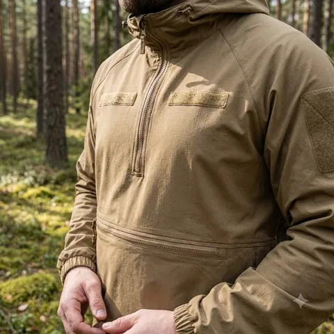 Тактичний анорак 4WStretch з мембранною тканиною та вентиляцією — фото 3