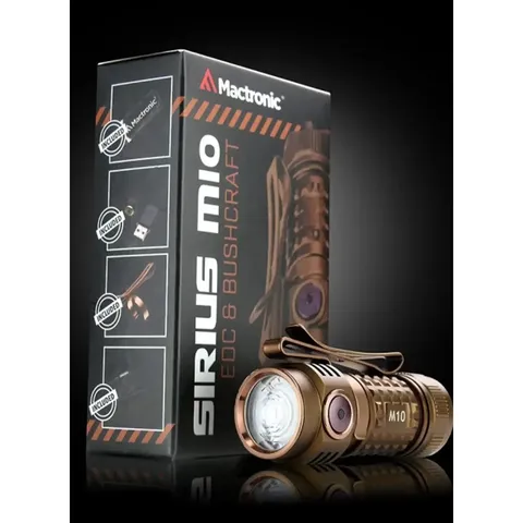 Ліхтар тактичний Mactronic Sirius M10 (1000 Lm) USB Rechargeable Magnetic (THH0171) — фото 7