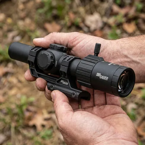 Приціл оптичний Sig Optics TANGO MSR 1-6X24MM, 30MM, SFP. Сітка MSR BDC6 з підсвічуванням — фото 3