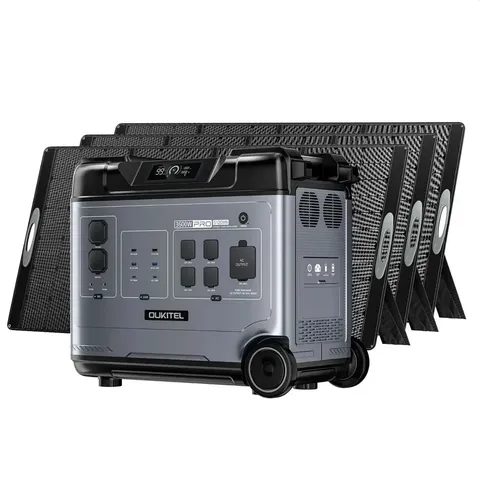 Портативна зарядна станція OUKITEL P5000E Pro 5120Wh 4000W LiFePO4 з функцією UPS — фото 4