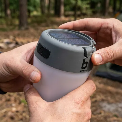 Ліхтар кемпінговий Bo-Camp Wega Powerbank Solar 180 Lumen White/Grey/Black (5818735) — фото 3
