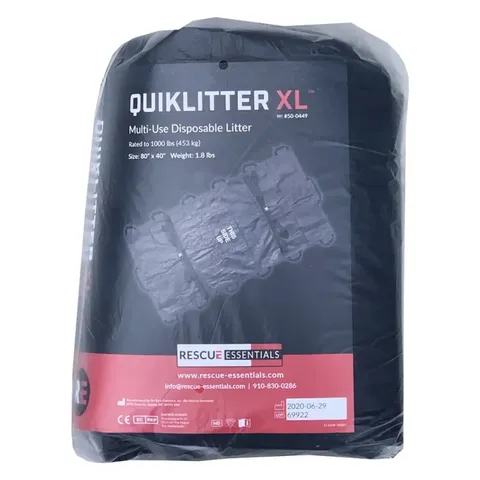 Збільшені рятувальні ноші Rescue Essentials QuikLitter XL (203 см х 102 см) — фото 6