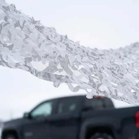 Маскувальна сітка Militex для авто Зимовий мультикам 2х2,5м (площа 5 кв. м.) — фото 3