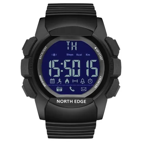 Розумний смарт годинник North Edge Combo 10BAR Black — фото 4