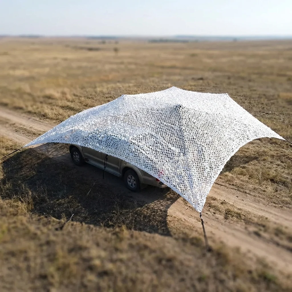 Маскувальна сітка Militex для авто Альпійська клякса 10х20м (площа 200 кв.м.)