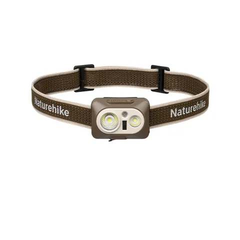 Ліхтар налобний Naturehike CNK2450ZM010, коричневий — фото 2