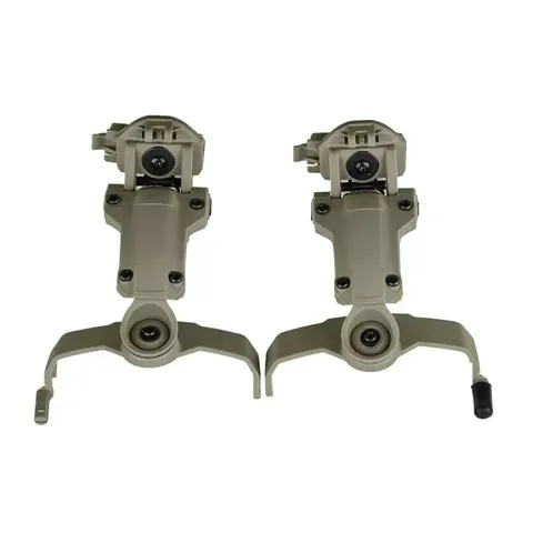 Кріплення для навушників Peltor Comtac на рейки ARC - NeckFlip Helmet Rail Mount Kit (TAN) — фото 7