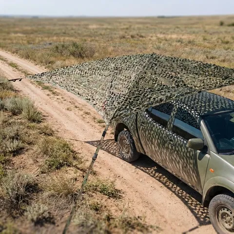 Маскувальна сітка Militex для окопів та бліндажів Темний мультикам 3х2,5м (площа 7,5 кв.м.) — фото 1