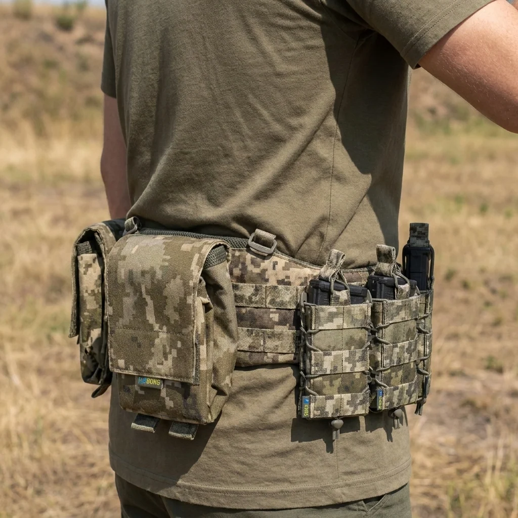 Набір Пояс РПС піксель Kiborg R-1 GEN.2 (M) + підсумки