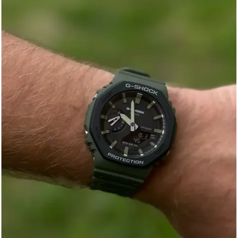 Годинник Casio G-SHOCK GA-2110SU - олива — фото 4
