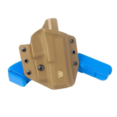 Кобура зовнішньопоясна ATA-Gear Hit Factor v.1 GLOCK 17/22/47 Coyote Brown — фото 2