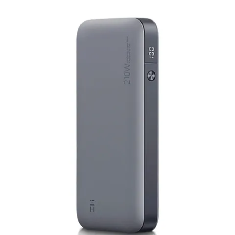 Зовнішній портативний акумулятор ZMI Model 25000mAh Silver 210W — фото 2