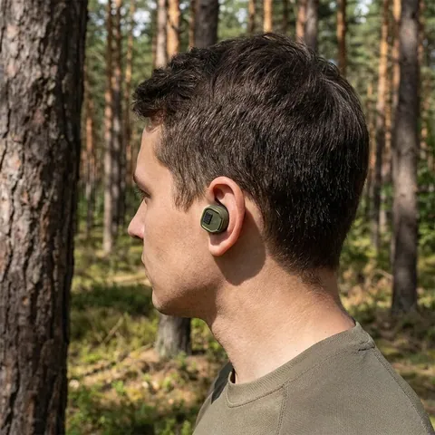 Активні захисні навушники-беруші Earmor M20T Pro Bluetooth — Олива