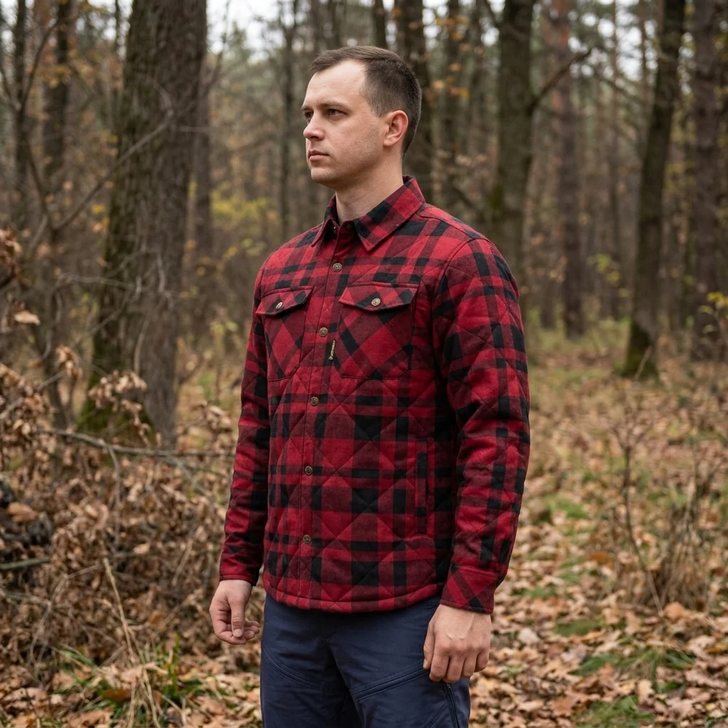 Куртка Frontier Tartan Червона