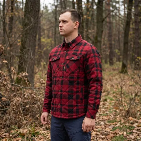 Куртка Frontier Tartan Червона