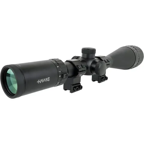 Приціл оптичний Hawke Fast Mount 4-16x50 AO сітка Mil Dot з підсвічуванням. Кільця на Ластівчин хвіст — фото 4