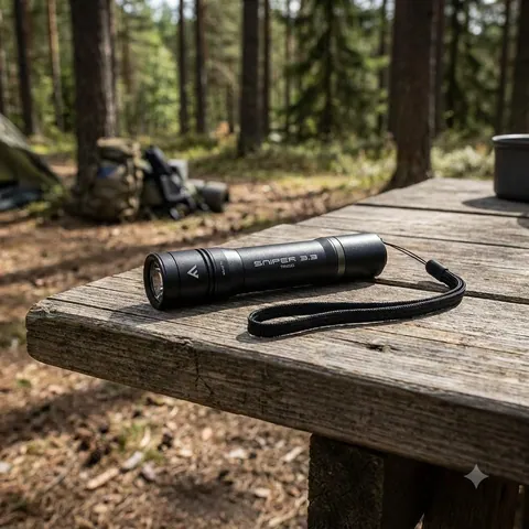 Ліхтар тактичний Mactronic Sniper 3.3 (1000 Lm) Focus Powerbank USB Rechargeable (THH0063)