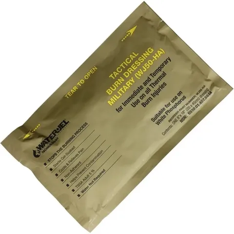 Протиопікова пов'язка Water-Jel Military Tactical Burn Dressing 20 см х 45 см — фото 2