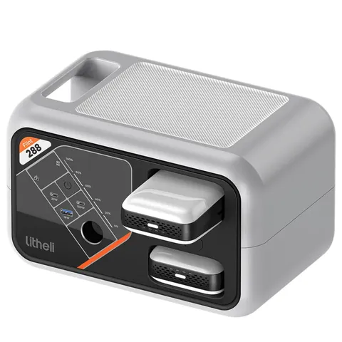 Портативна зарядна станція Litheli FLINT В288, 300Вт, 287 Вт·год + 2 Power Bank — фото 2