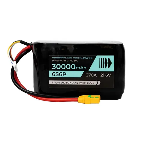 АКБ для коптерів/літаків BTRY 6s6p Samsung INR21700-50S — фото 2
