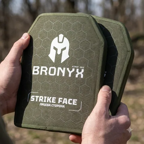 Бронеплити CAP6-L (3.25 кг) (6 клас) BRONYX 260*330 (одна площина) 2шт — фото 3