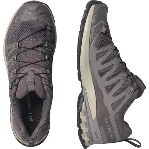 Чоловічі трейлові кросівки Salomon XA PRO 3D V9 Dark Gull Gray / Cloudburst — фото 6