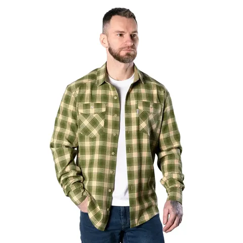 Сорочка "Легіт" Olive/White — фото 2