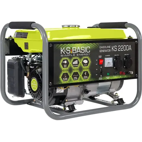 Генератор бензиновий Konner&Sohnen KSB 2200A — компактне та надійне джерело енергії для побутових потреб — фото 2