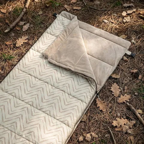 Спальний мішок Naturehike DP100 CNK2300SD012 лівий, бежевий — фото 3