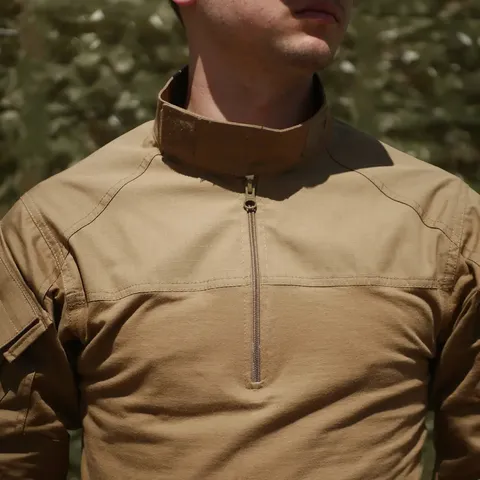 Сорочка Defcon 5 Cool Combat Shirt Cotone Койот — фото 6