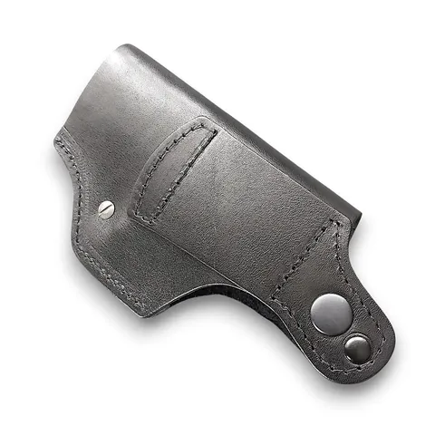 Шкіряна кобура поясна під Glock 19 | чорна — фото 8