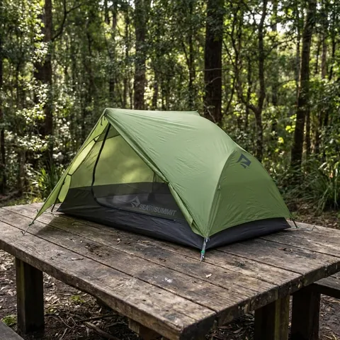 Намет двомісний Telos TR2, Mesh Inner, Sil / PeU, Green від Sea to Summit (STS ATS2040-01170409)