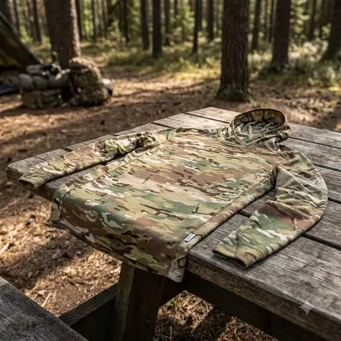 Лонгслів Camotec Chiton Hood CoolPass(мультикам)