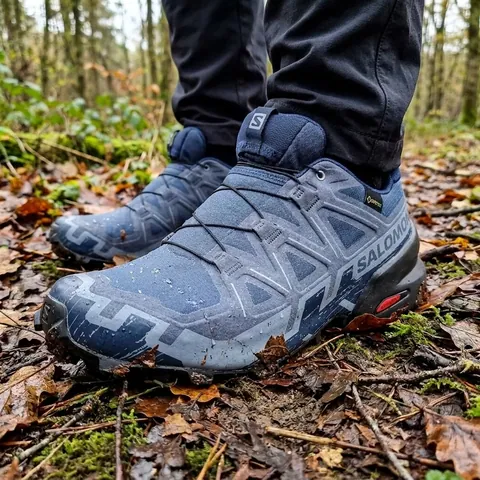 Кросівки Salomon SPEEDCROSS 6 GTX Spellbound/Black чоловічі трейлові з мембраною Gore-Tex