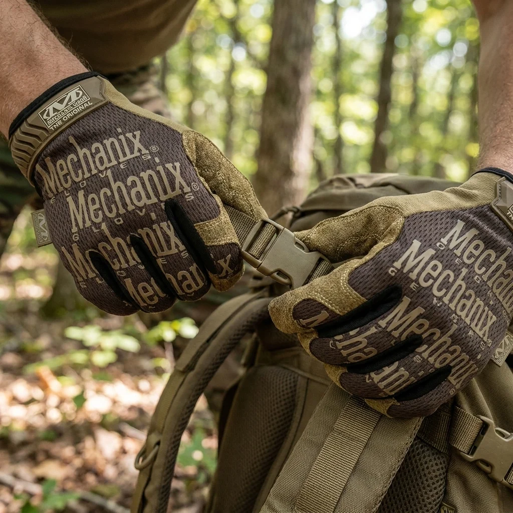 Рукавиці Mechanix коричневі