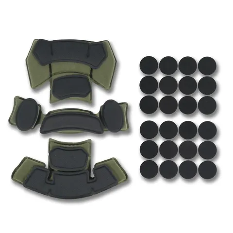 Підвісна система + подушки для шолому Team Wendy Cam Fit (R) GEN.3 Хакі — фото 7