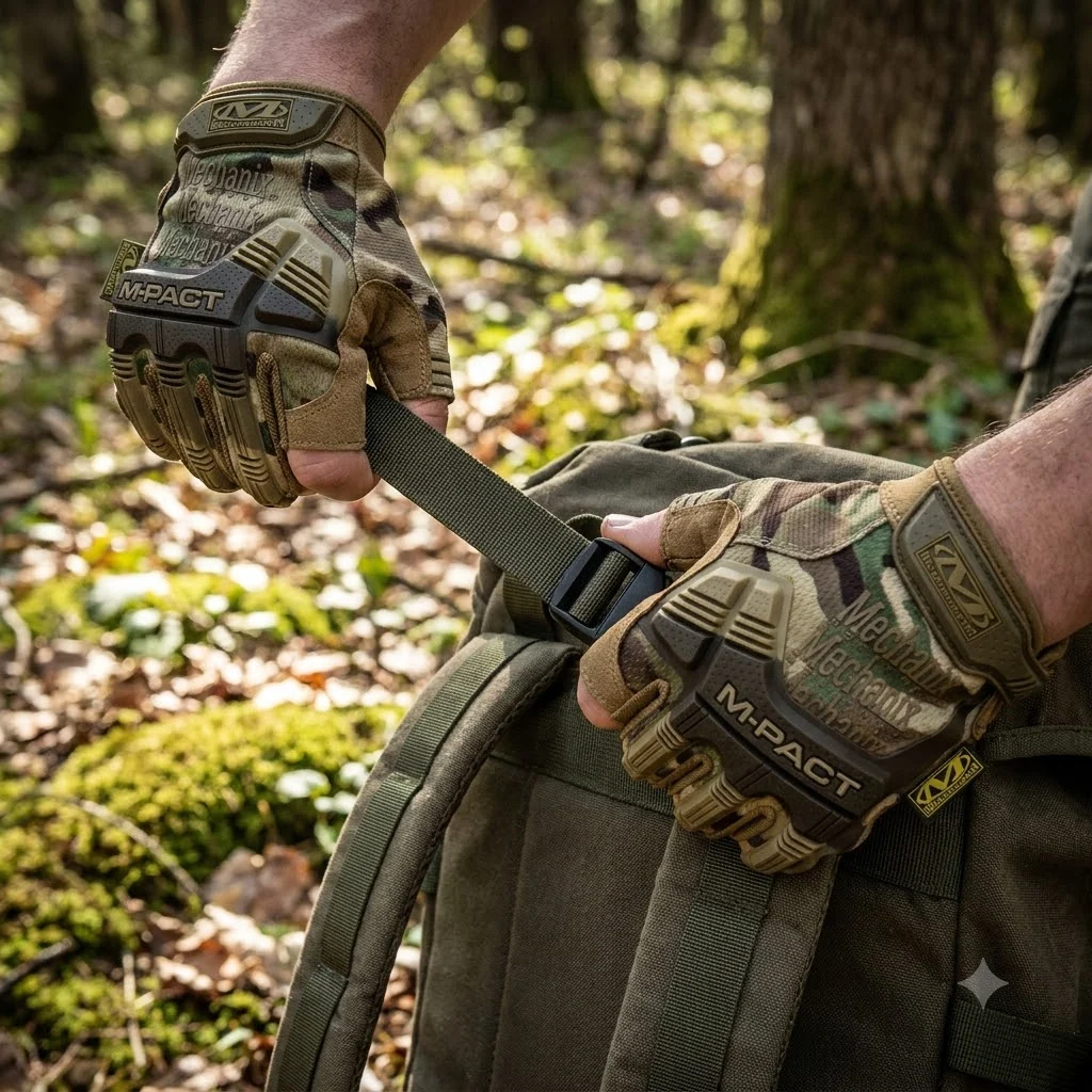 Тактичні рукавиці мультикам Mechanix